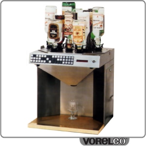 First automated bar beverage dispensing and mixing technology