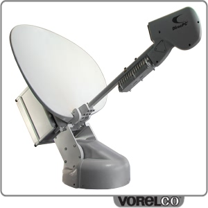 First Robotic satellite dish deployment technology